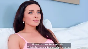 دكتور يقنع مريضة بأنها بحاجة إلى النيك والسائل المنوي في كسها سكس اهات