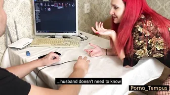 سكس خيانه زوجيه - حامل خائنة تشتري صمت صديق زوجها بالنيك من كسها