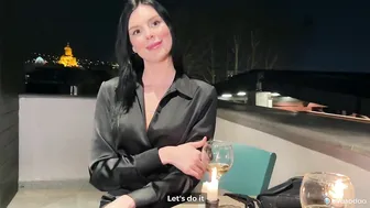 سكس قاسي امرأة سمراء ساخنة تتناك من كسها المحلوق في موعدها الأول