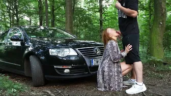 تعطلت سيارتها في وسط الغابة وساعدها شخص غريب - سكس فيلم نار hot sex tube