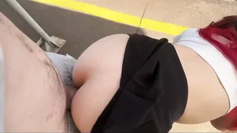 عربدة سكس في محطة القطار شاب ينيك فتاة جميلة